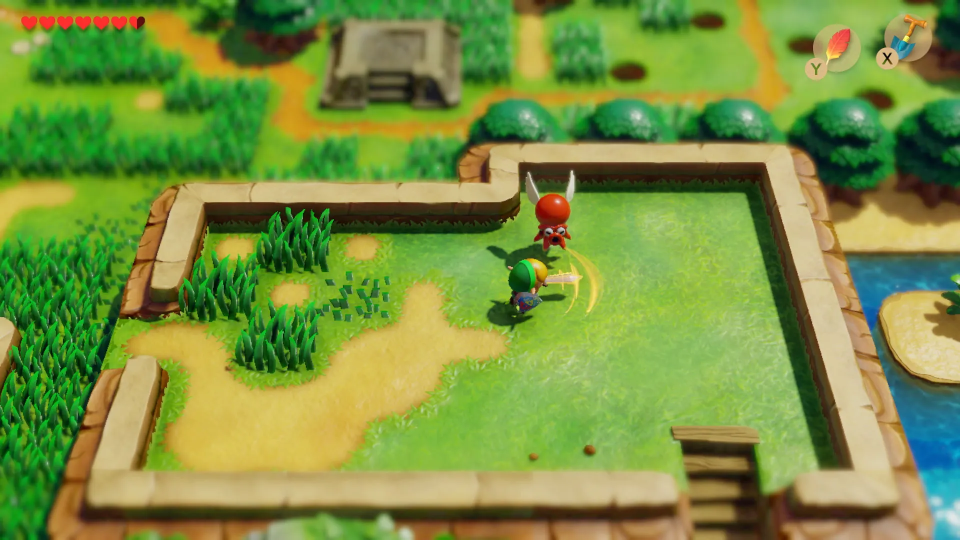 The Legend of Zelda: Link’s Awakening gameplay
