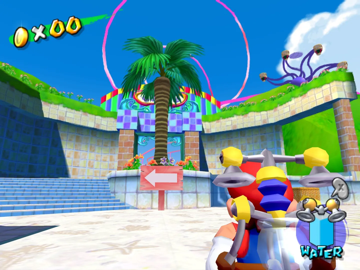 Super Mario Sunshine gameplay on GameCube