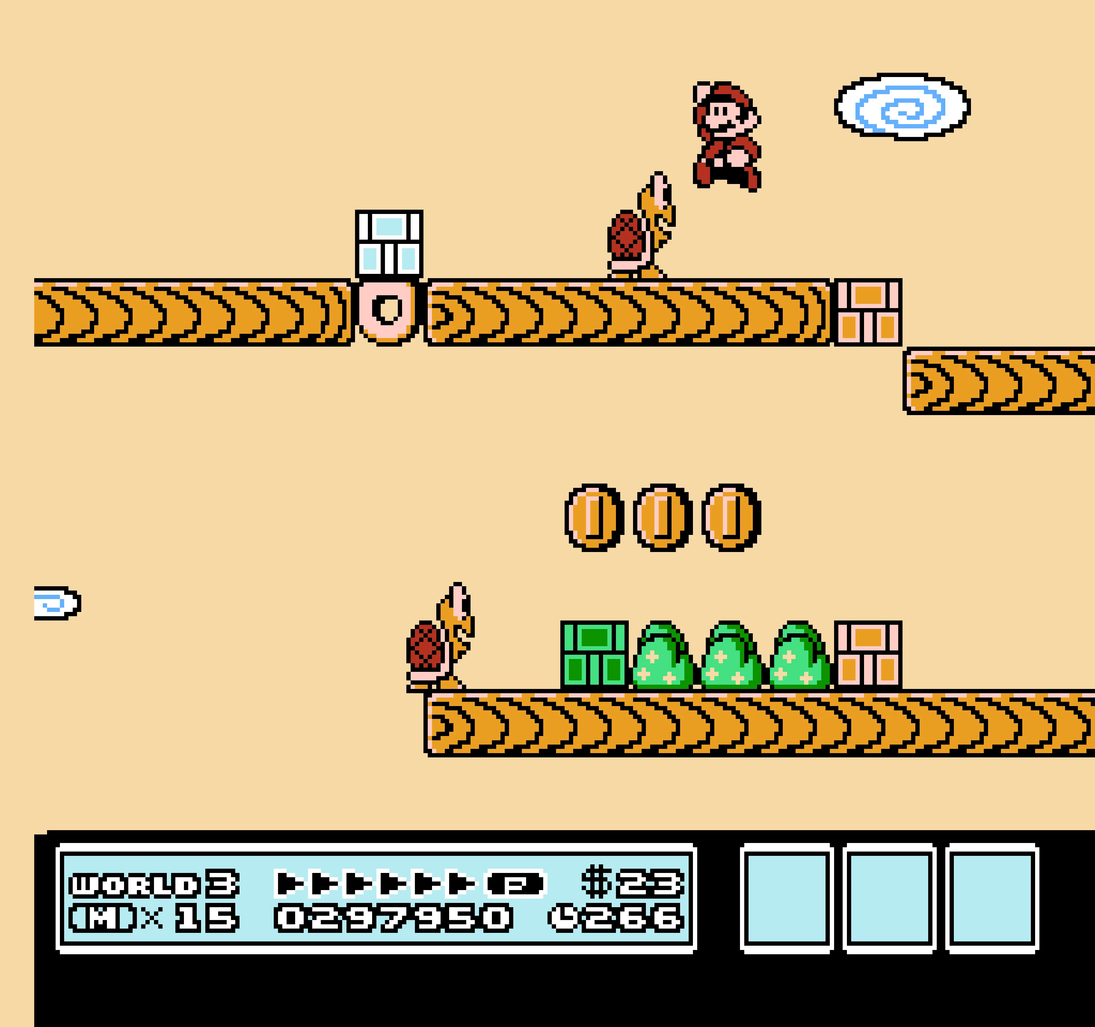 Super Mario Bros. 3 gameplay on NES