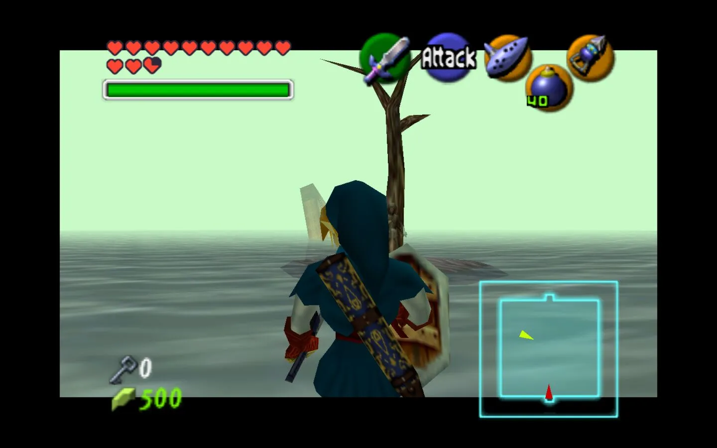 The Legend of Zelda: Ocarina of Time gameplay on Nintendo 64