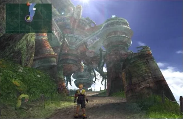 Final Fantasy X gameplay on PlayStation 2