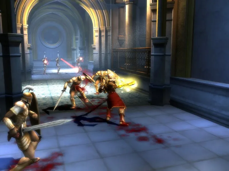 God of War II gameplay on PlayStation 2