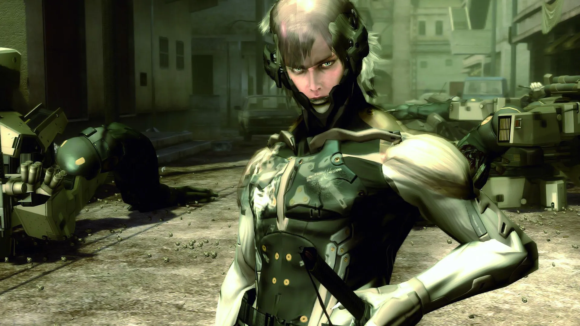 Metal Gear Solid 4: Guns of the Patriots gameplay on PlayStation 3