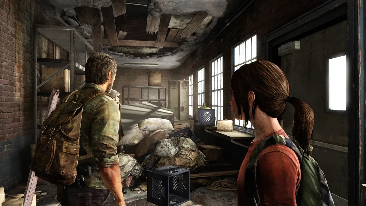 The Last of Us gameplay on PlayStation 3