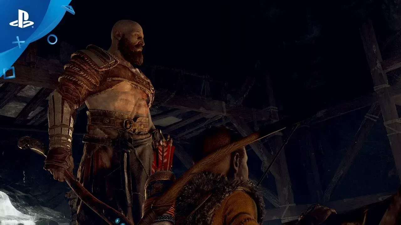 God of War (2018) gameplay on PlayStation 4