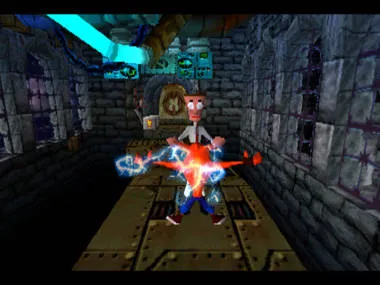 Crash Bandicoot gameplay on PlayStation