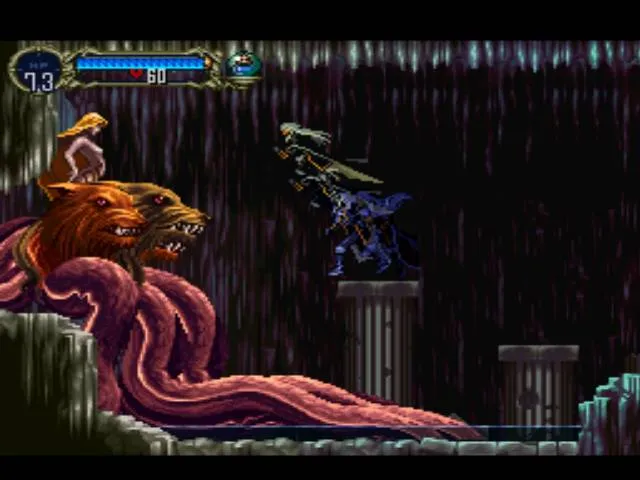 Castlevania: Symphony of the Night gameplay on PlayStation