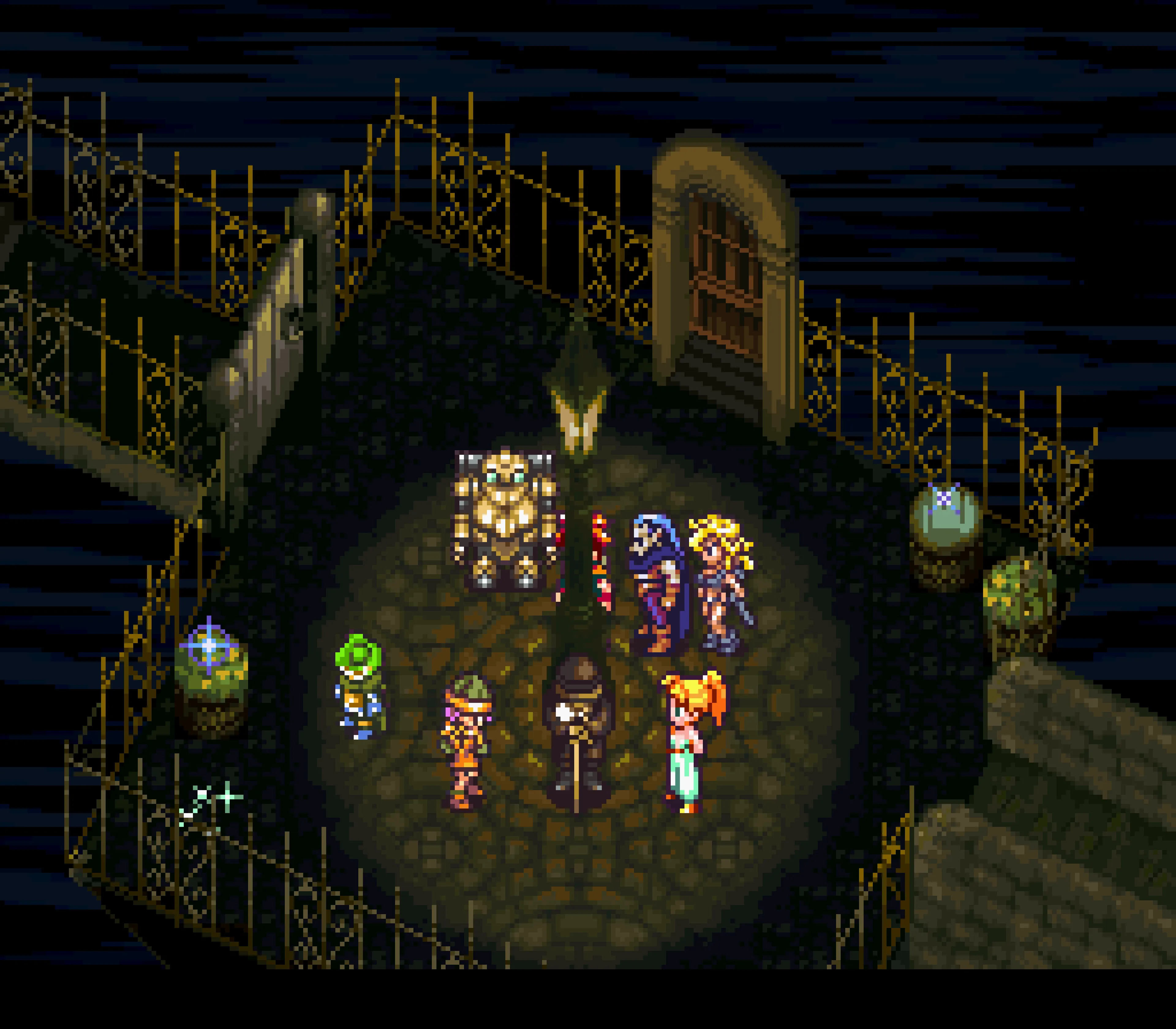 Chrono Trigger gameplay on Super Nintendo