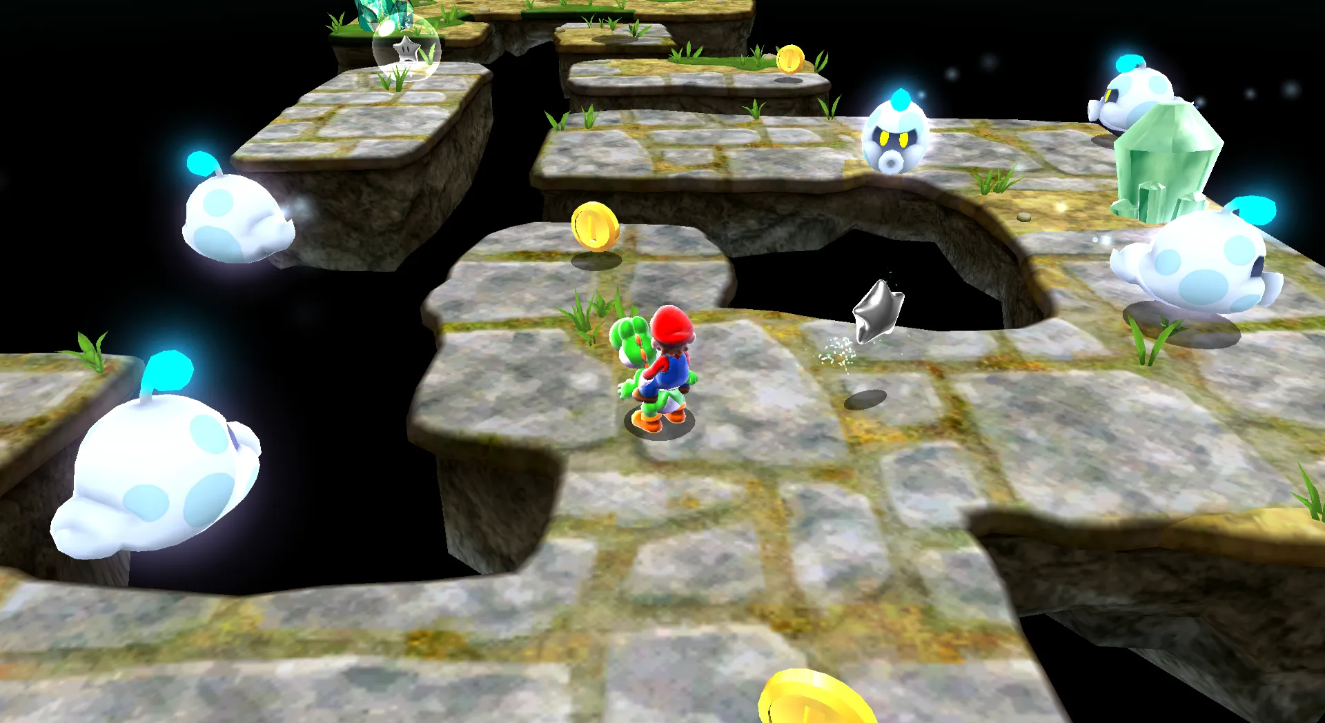 Super Mario Galaxy 2 gameplay on Wii