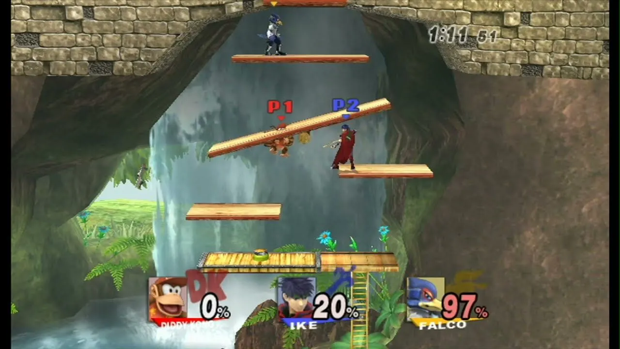 Super Smash Bros. Brawl gameplay on Wii