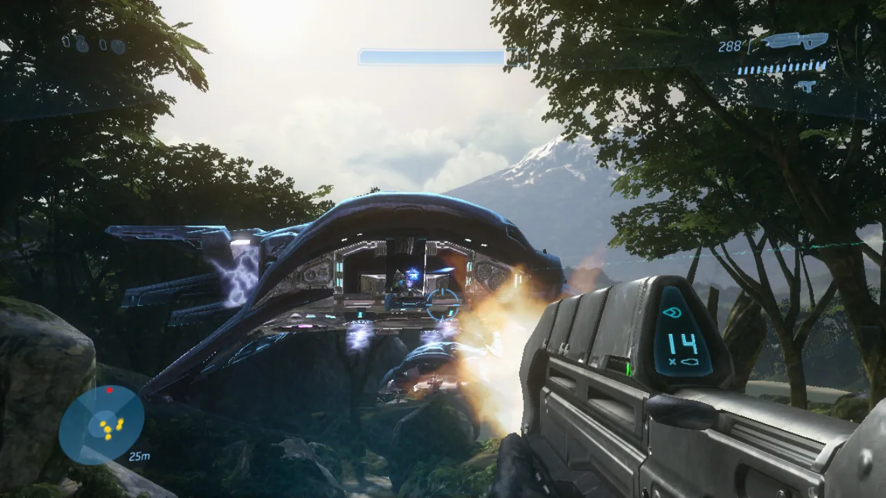 Halo 3 gameplay on Xbox 360