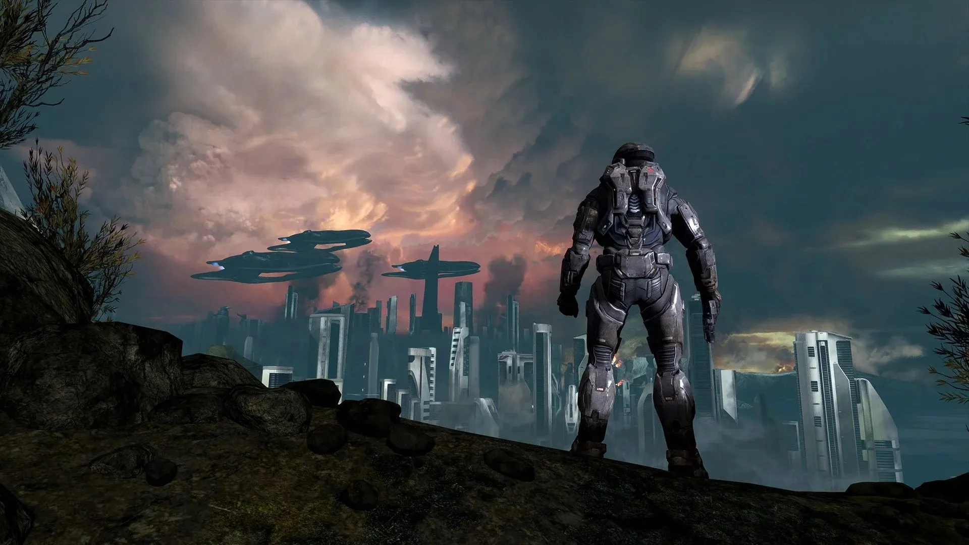 Halo: Reach gameplay on Xbox 360
