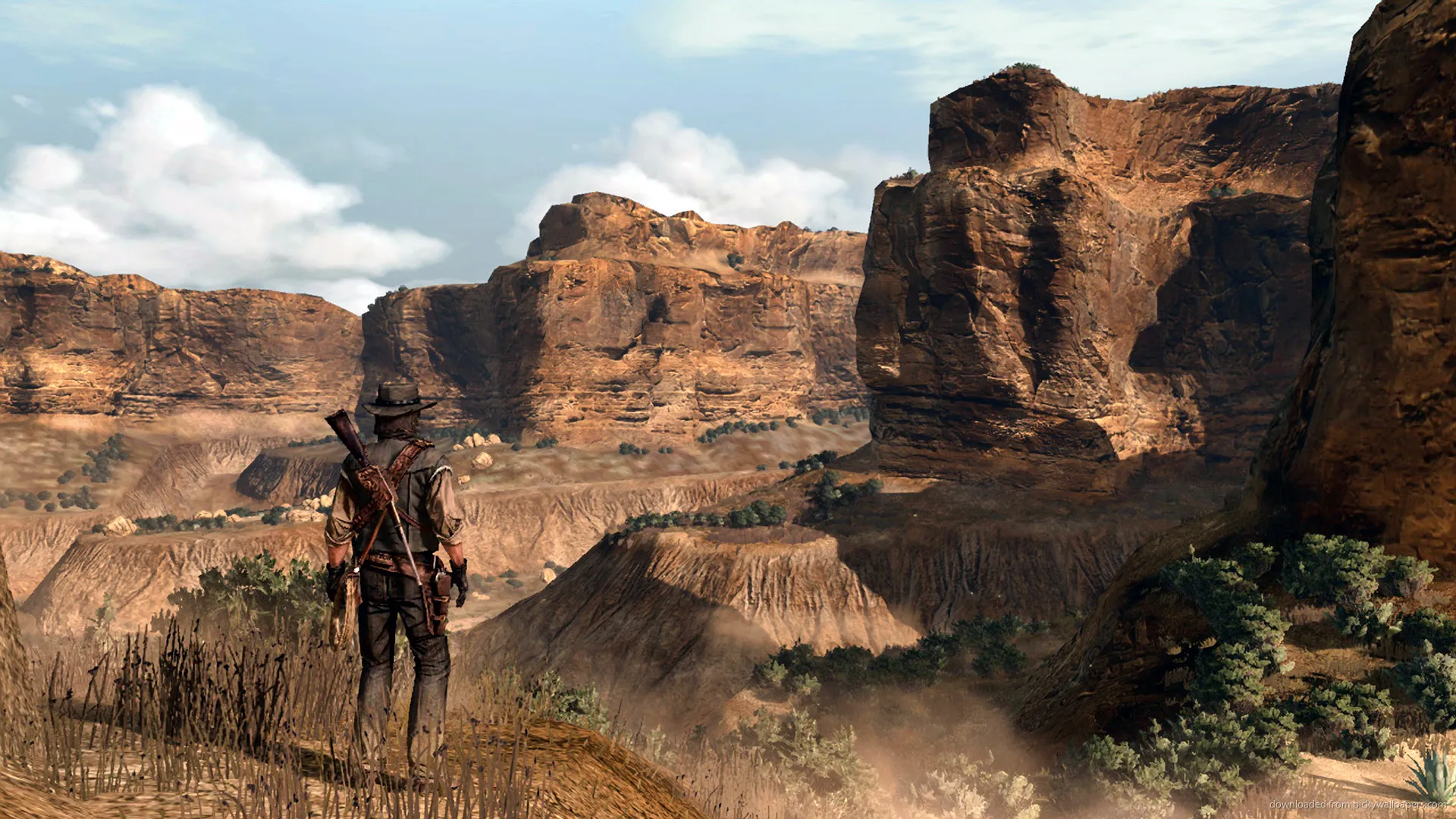Red Dead Redemption gameplay on Xbox 360