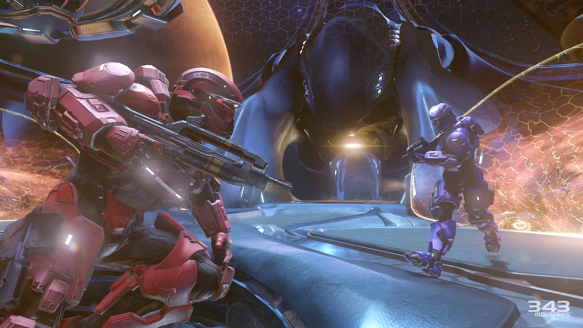 Halo 5: Guardians gameplay on Xbox One