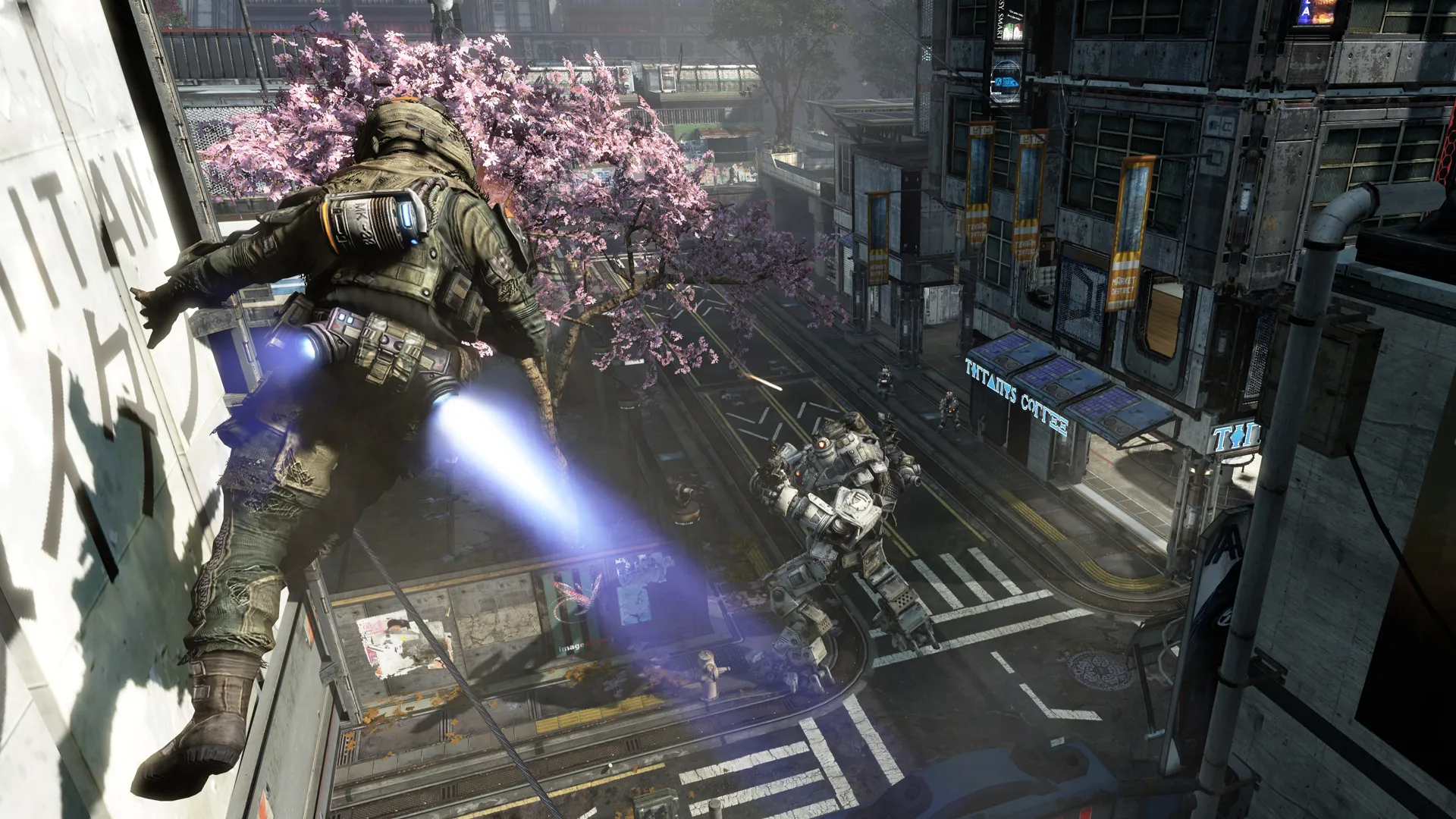 Titanfall gameplay on Xbox One