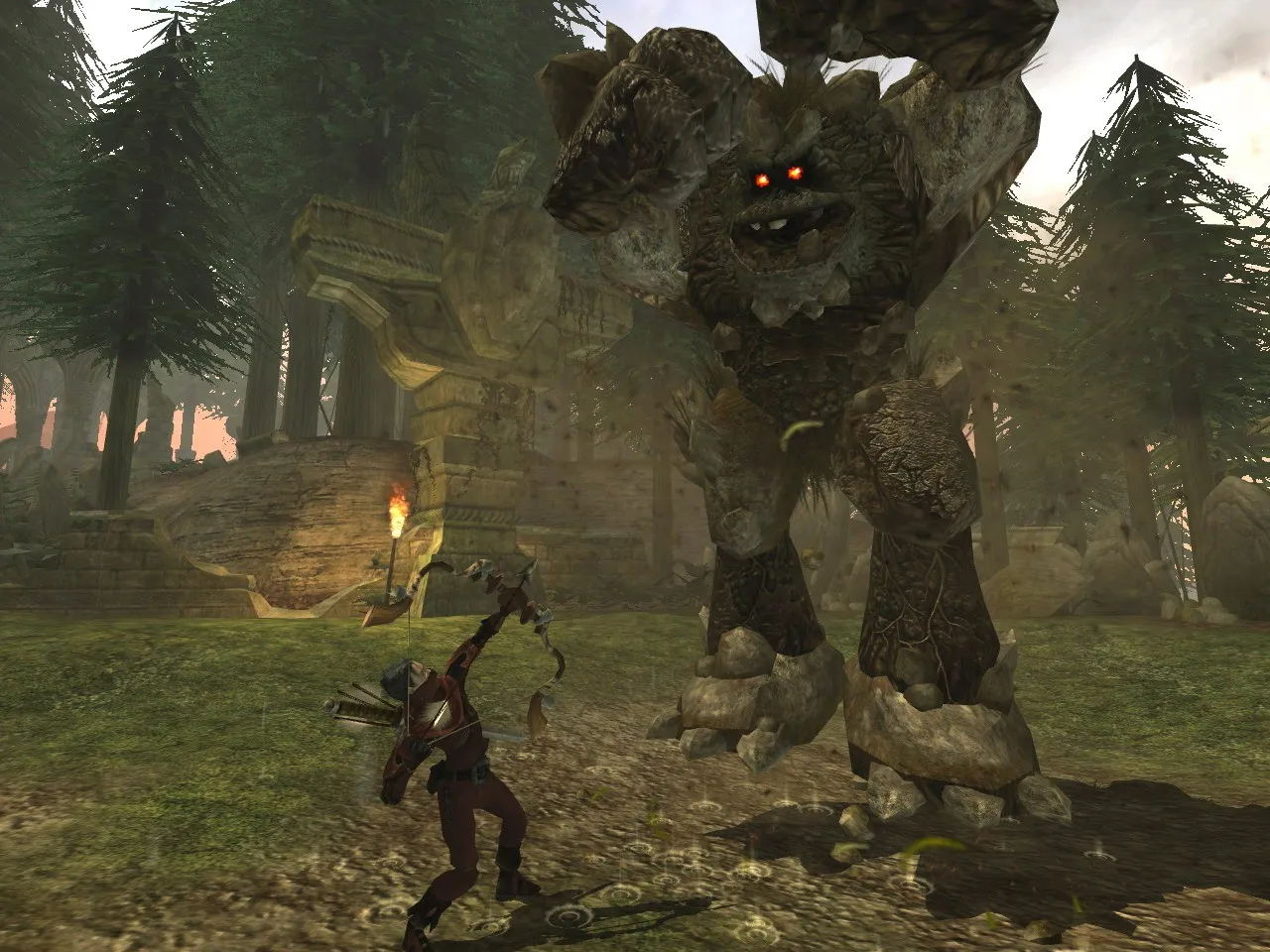 Fable gameplay on the original Xbox